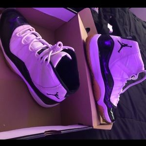 White &’ Black Jordan 11’s